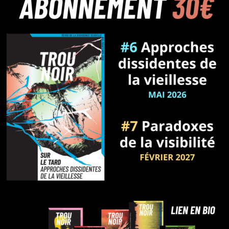 Abonnement Revue Trou Noir