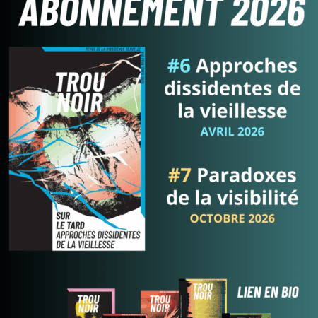 Abonnement Revue Trou Noir